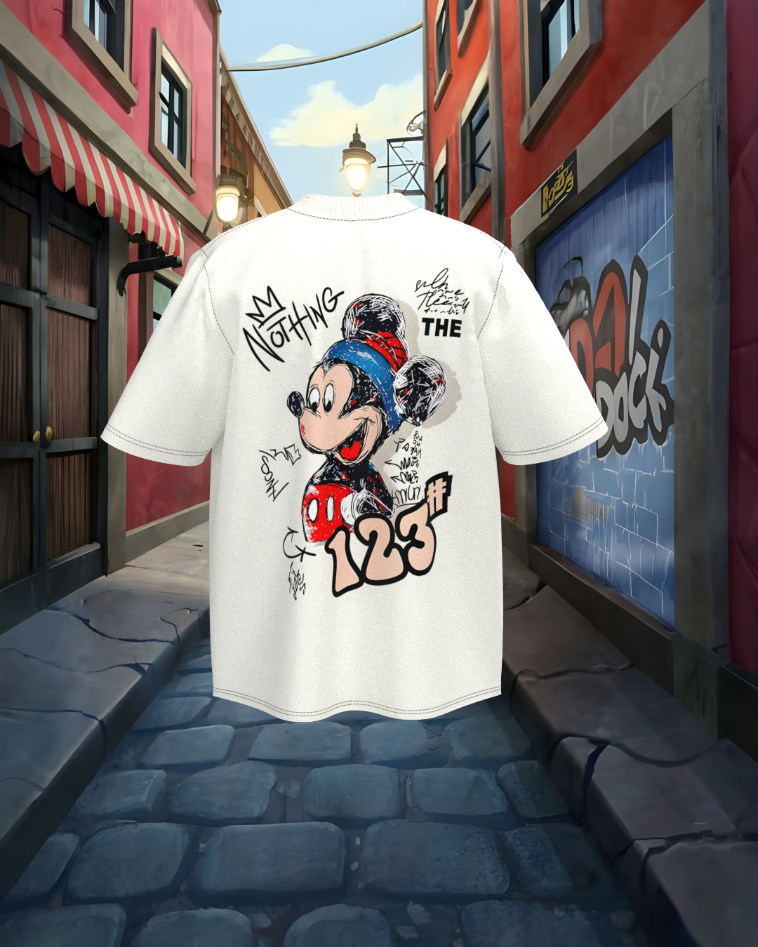 Mickey's Paradise : Oversized T-shirt